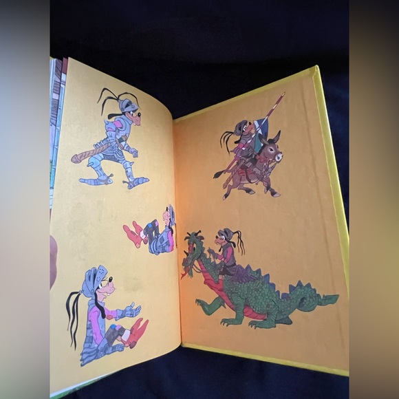 Disneys book Sir Goofy and The Dragon hardback book - Picture 6 of 6
